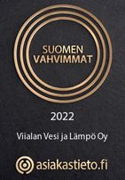 Suomen vahvimmat 2022 - Viialan vesi ja Lämpö Oy